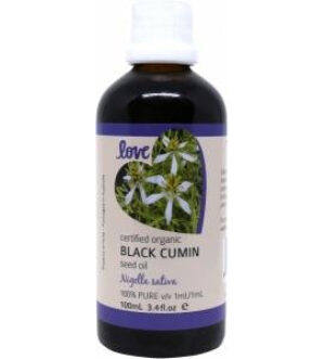 Love Oils Organic Black Cumin Seed Oil 100ml