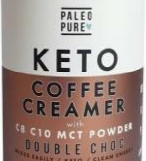 Paleo Pure Keto Coffee Creamer w/MCT Powder Double Choc 250g