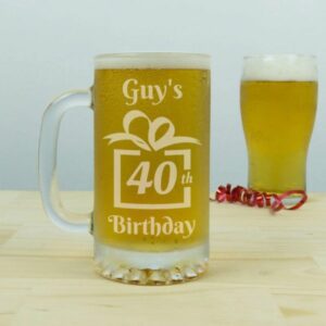 Personalised Beer Mug
